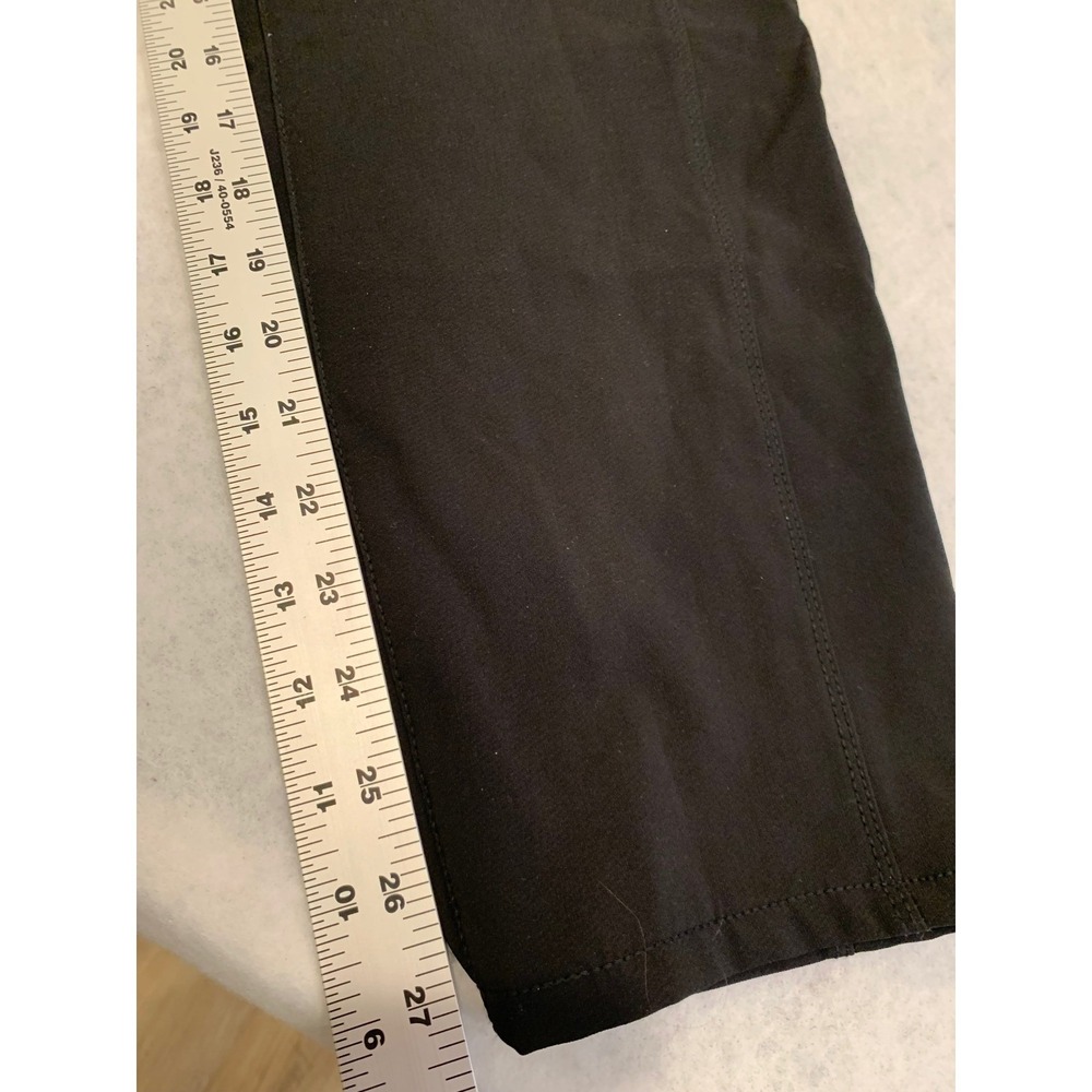 NWT Slim Leg Pull-On Pant XL Black Stretch Quiet Luxury Professional Womens work - Picture 5 of 10